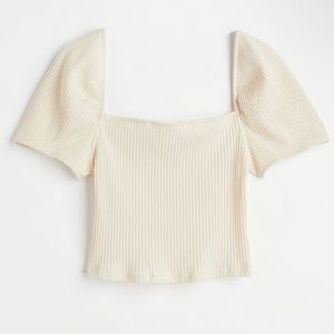 Plus Size Ribbed Crop Top XXL